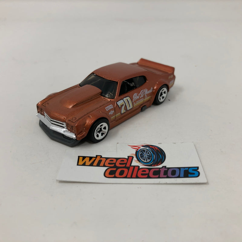 1970 Chevrolet Chevelle SS * Brown * Hot Wheels 1:64 scale Diecast Loose