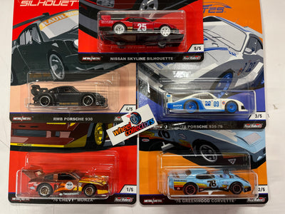 Silhouettes 5 Car Set * Hot Wheels Car Culture Series