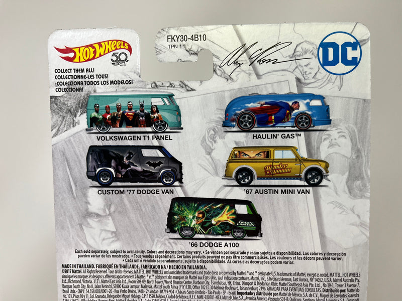 Alex Ross DC Comics * 5 Car Set * Hot Wheels Pop Culture Series