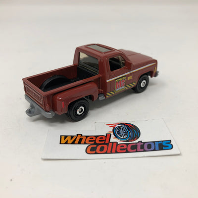1975 Chevy Stepside Pickup * Brown * Matchbox Loose 1:64 Scale