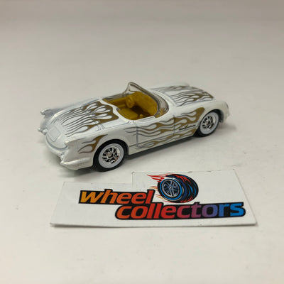 '55 Corvette * White * Hot Wheels Loose 1:64 Scale