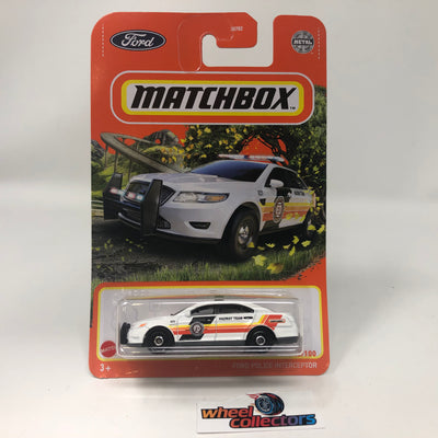 Ford Police Interceptor #42 Hazmat Team * 2022 Matchbox Case C Release