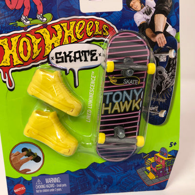 Skate De Dedo Hot Wheels Bright Flight Tony Hawk - Mattel