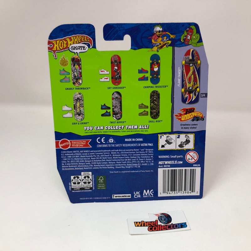 2023 Hot Wheels Skate Boards * FLAME TAMER & Shoes