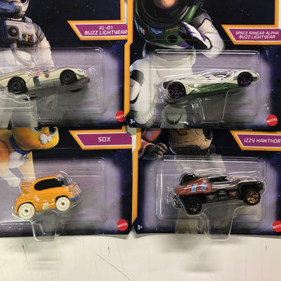 4 Car Set * 2022 Hot Wheels Disney Pixar LIGHTYEAR Character Cars