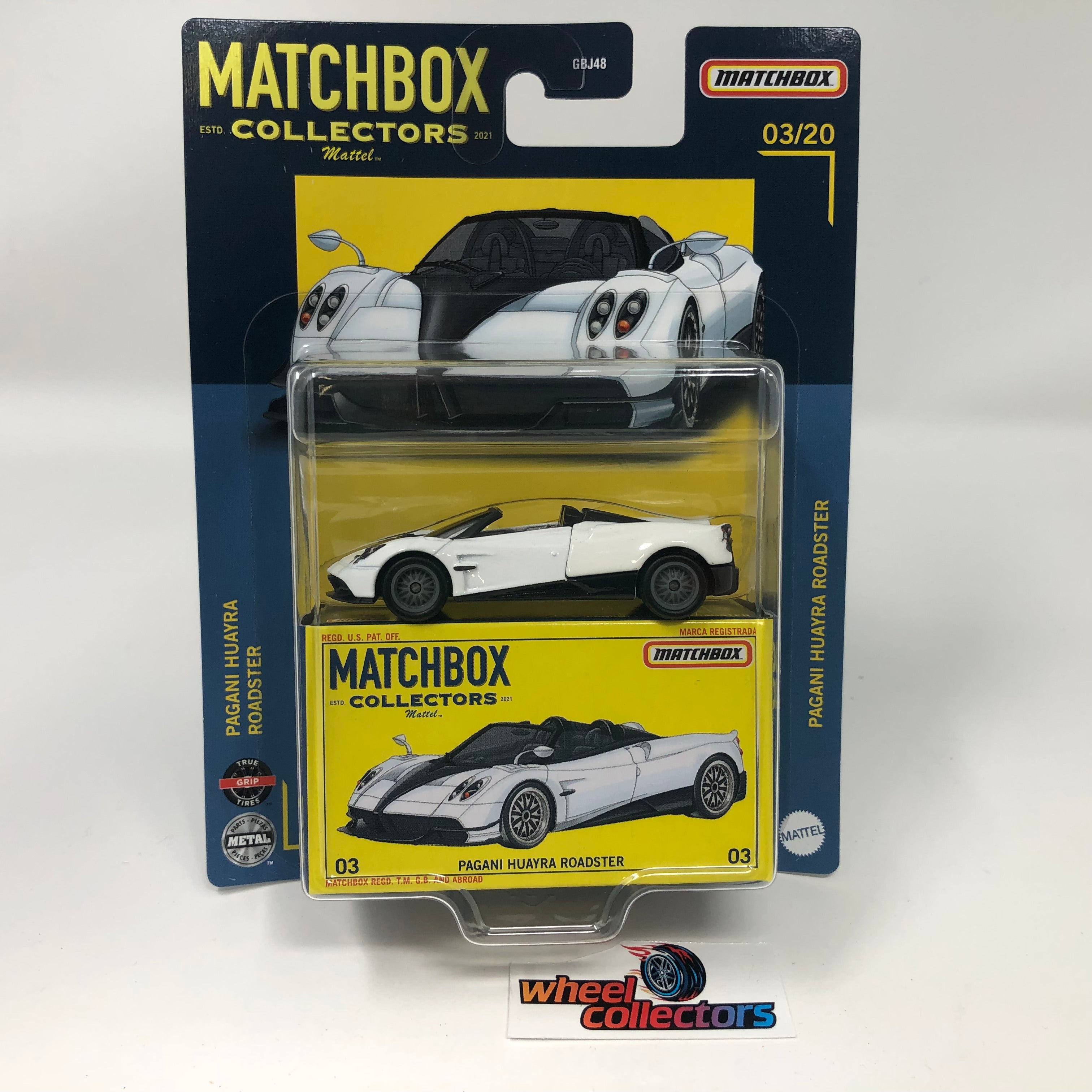 Pagani Huayra Roadster * 2021 Matchbox Collectors Series Case L ...