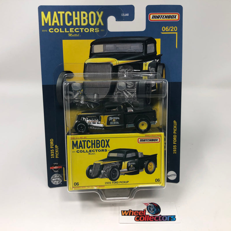 1935 Ford Pickup Mooneyes * 2022 Matchbox Collectors Series Case M