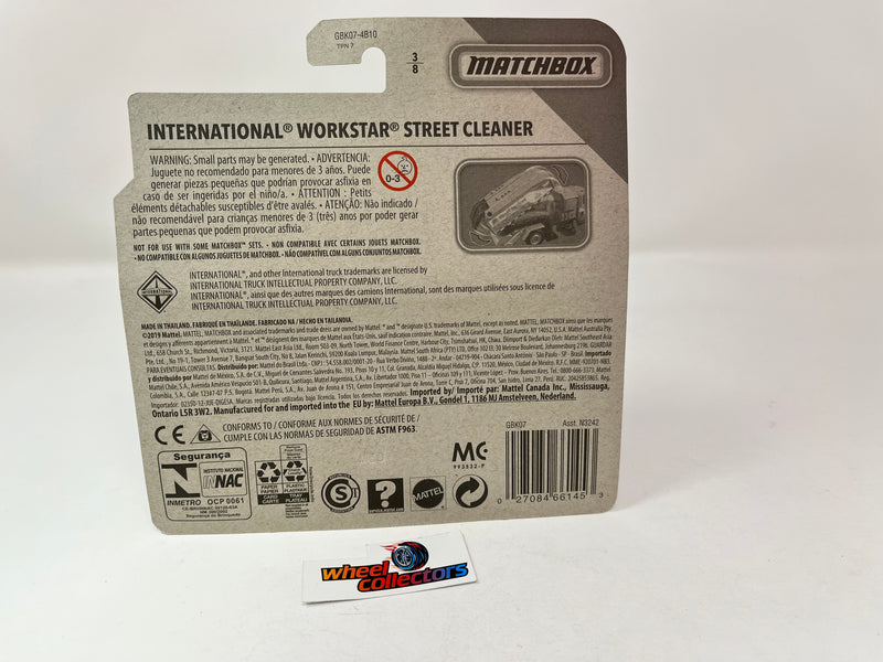International Workstar * Street Cleaner * Matchbox Working Rigs