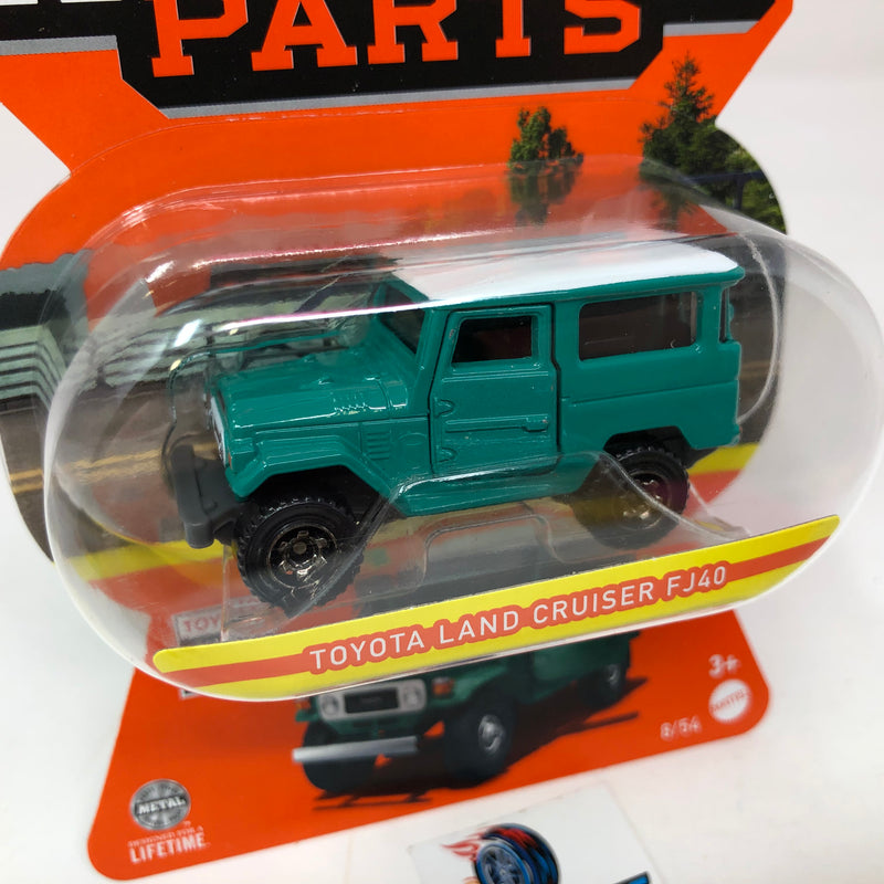 Toyota Land Cruiser FJ40 * Green * 2023 Matchbox Moving Parts Case B