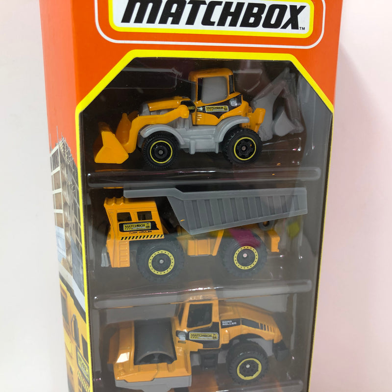 MBX Construction w/ Silverdo * 2023 Matchbox 5-Pack Case M
