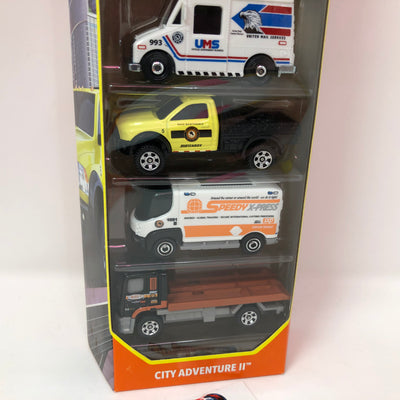 City Adventure II * 2023 Matchbox 5-Pack Case M