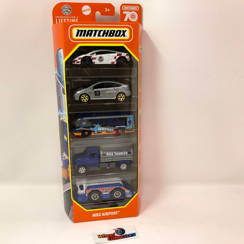 MBX Airport * 2023 Matchbox 5-Pack Case M