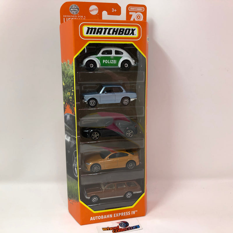 Autobahn Express IV * 2023 Matchbox 5-Pack Case M