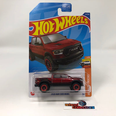 2020 RAM 1500 Rebel #23 * RED * 2022 Hot Wheels Case G