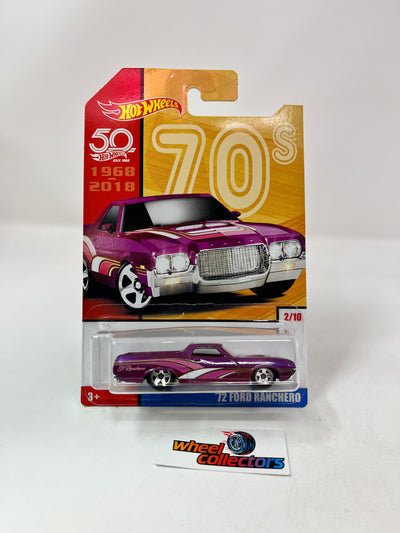 '72 Ford Ranchero * Purple * Hot Wheels Target Throwback Decades