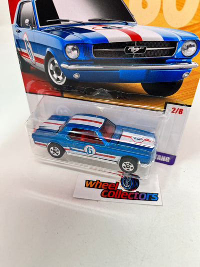'65 Ford Mustang * Blue * Hot Wheels Throwback Decades Target Exclusive