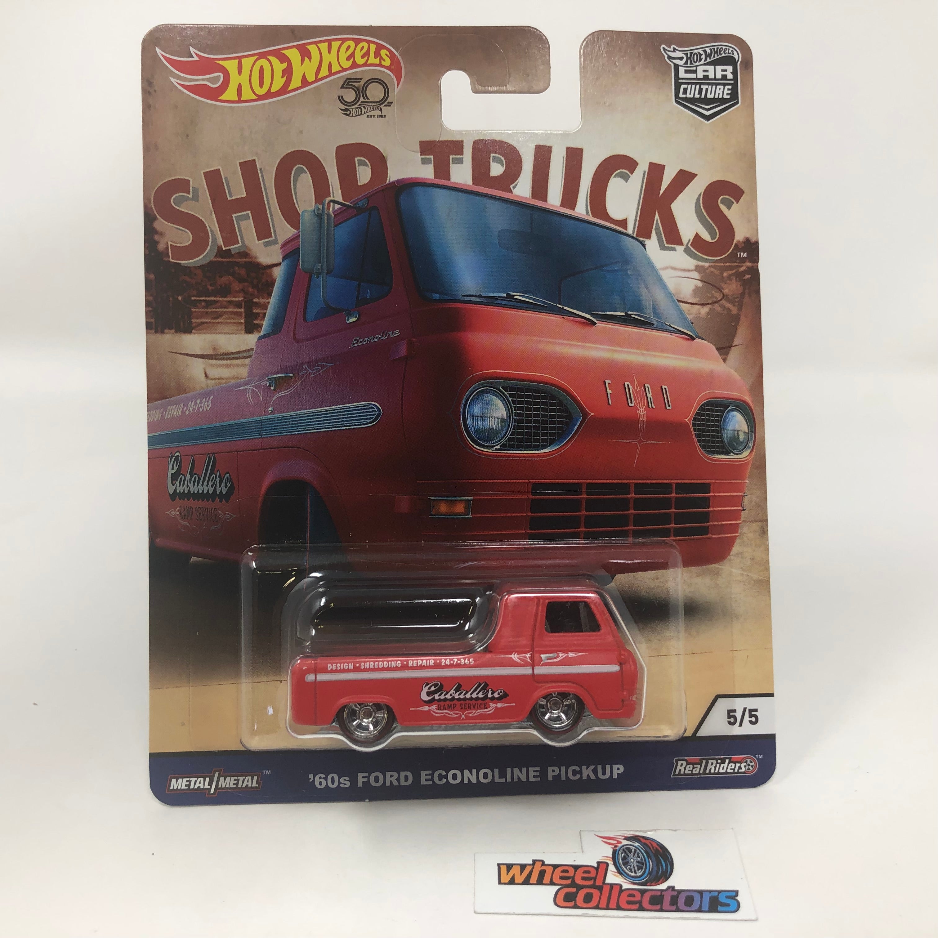 '60s Ford Econoline Pickup * Hot Wheels Shop Trucks Car Culture ...