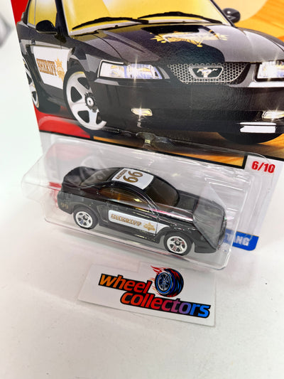 '99 Ford Mustang Sheriff * Black * Hot Wheels Throwback Decades Target Exclusive