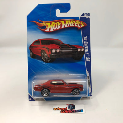 '70 Chevelle SS #90 * Red * 2010 Hot Wheels