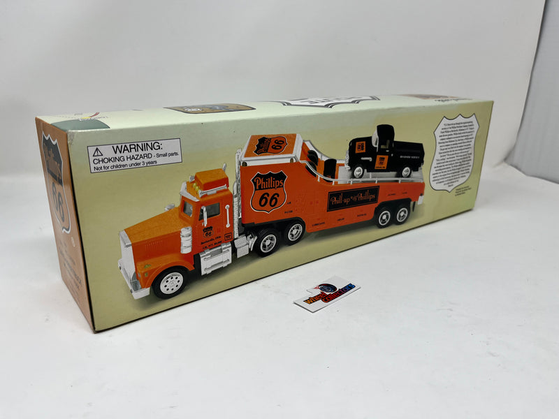 Phillips 66 Auto Hauler Car Carrier w/ Truck 1:32 Scale by Taylor Made Trucks