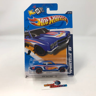 '70 Chevelle SS #172 * Blue * 2012 Hot Wheels