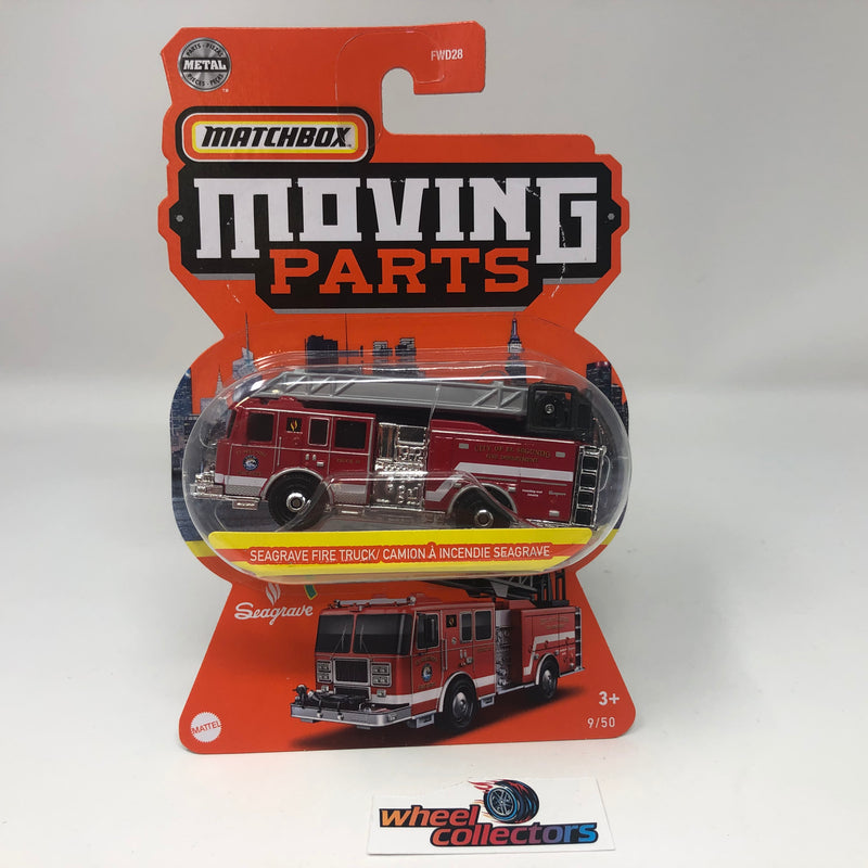 Seagrave Fire Truck * 2022 Matchbox Moving Parts Case C