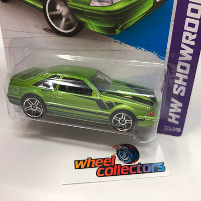 '92 Ford Mustang #225 * GREEN * 2013 Hot Wheels