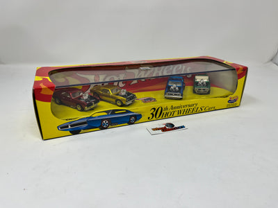Hot Wheels 30th Anniversary 1970's Spoilers 4 Car Limited Edition Set