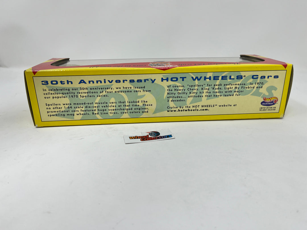 Hot Wheels 30th outlets Anniversary Limited Edition 1970's Redline Tires, 4 Car Set New