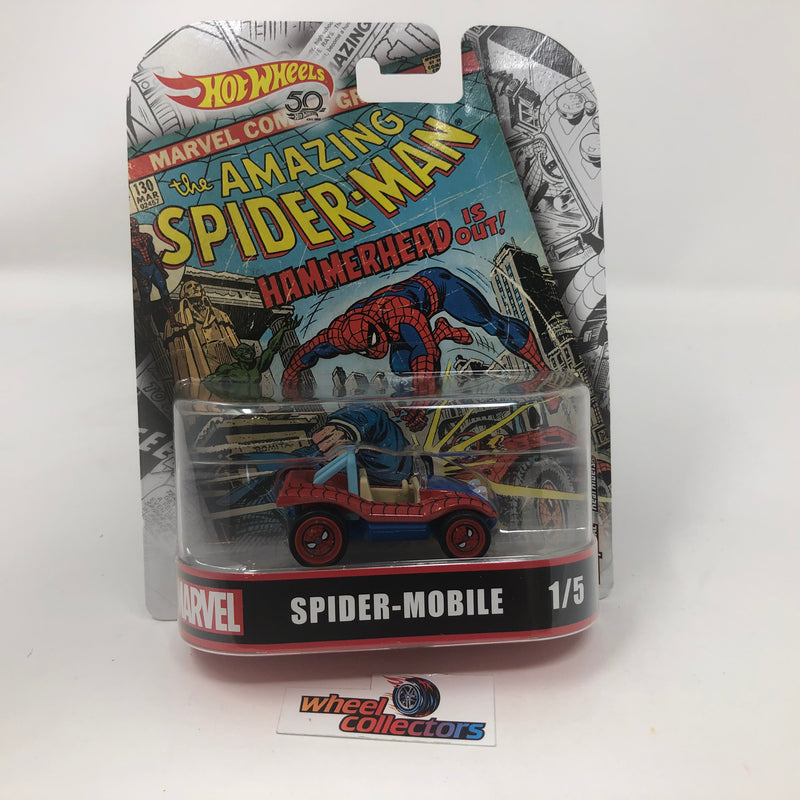 Spider-Mobile Marvel * Hot Wheels Retro Entertainment