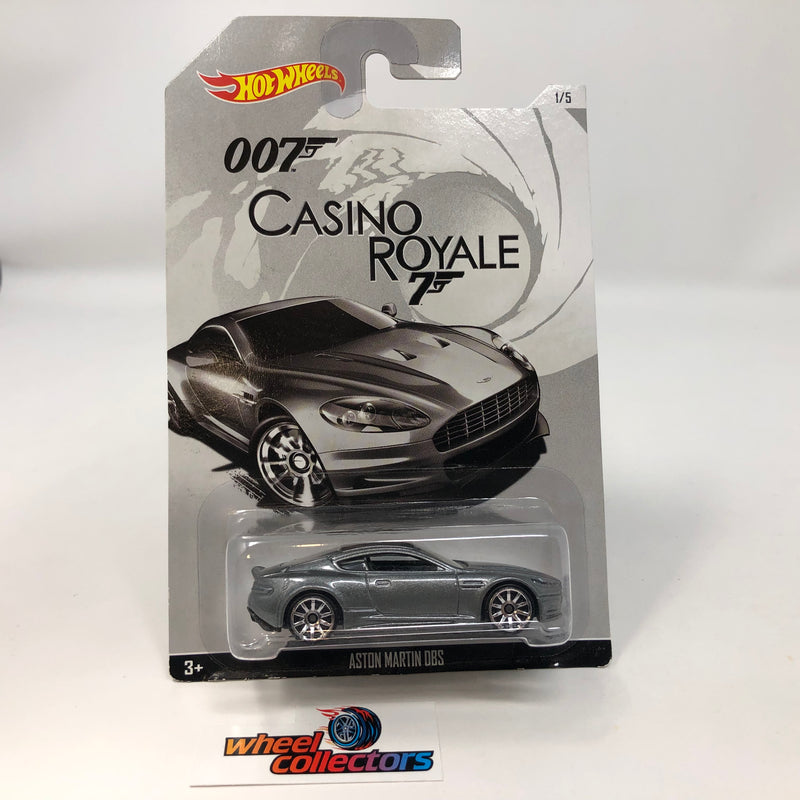 Aston Martin DBS Casino Royale 007 * Hot Wheels James Bond Series