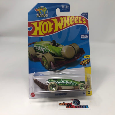 Carbonator #135 Earth Day * 2022 Hot Wheels Case G