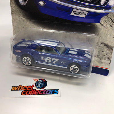 '67 Ford Mustang Coupe * Blue * Hot Wheels Ford Performance Series