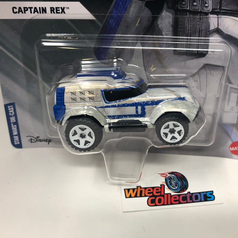Captain Rex * Hot Wheels STAR WARS Character Cars Case E