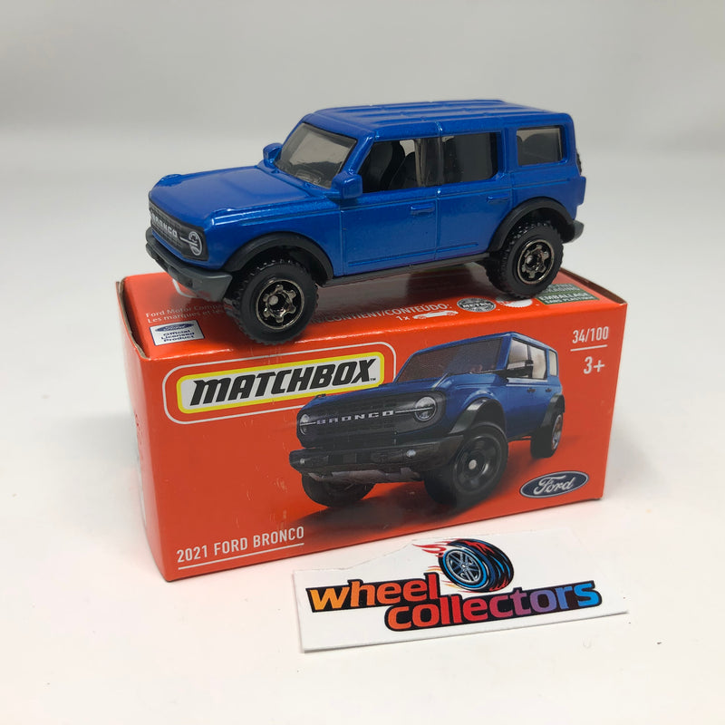 2021 Ford Bronco * 2022 Matchbox POWER GRABS Case C Release