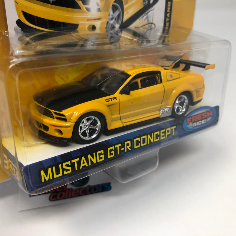 Mustang GT-R Concept * Yellow * Jada Toys Dub City 1:64 Scale