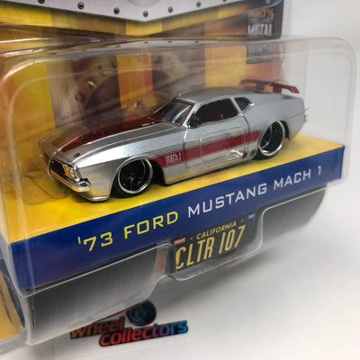 '73 Ford Mustang Mach 1 * Silver * Jada Toys Bigtime Muscle