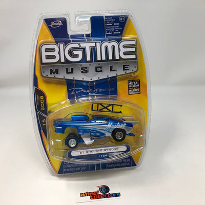 '67 Shelby GT-500 * Blue * Jada Toys Bigtime Muscle Drag Series