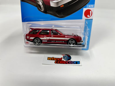 Nissan Maxima Drift Car #47 * Red * 2023 Hot Wheels