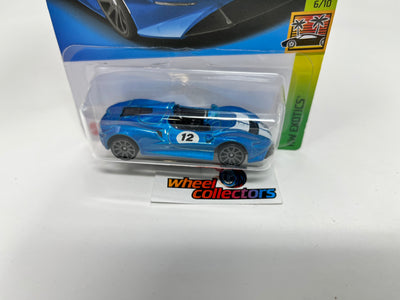 McLaren Elva #203 * Blue * 2022 Hot Wheels