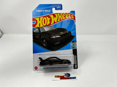 LB Super Silhouette Nissan Silvia S15 #17 * Black * 2023 Hot Wheels