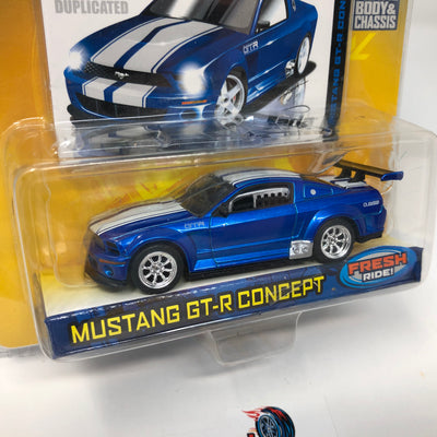 Mustang GT-R Concept * Blue * Jada Toys Dub City