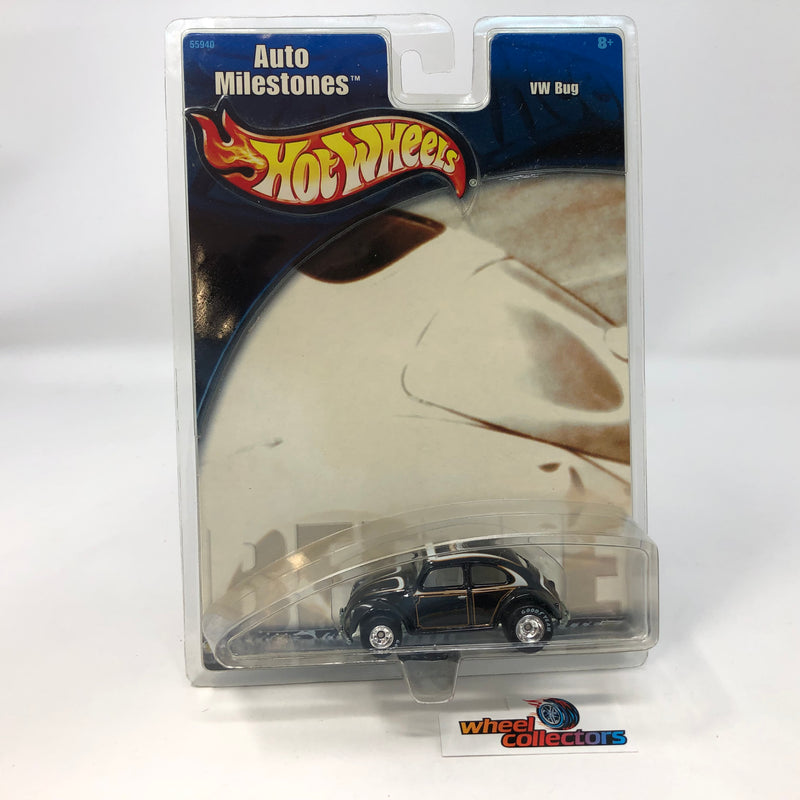 VW Bug * Hot Wheels Auto Milestones w/ Real Riders