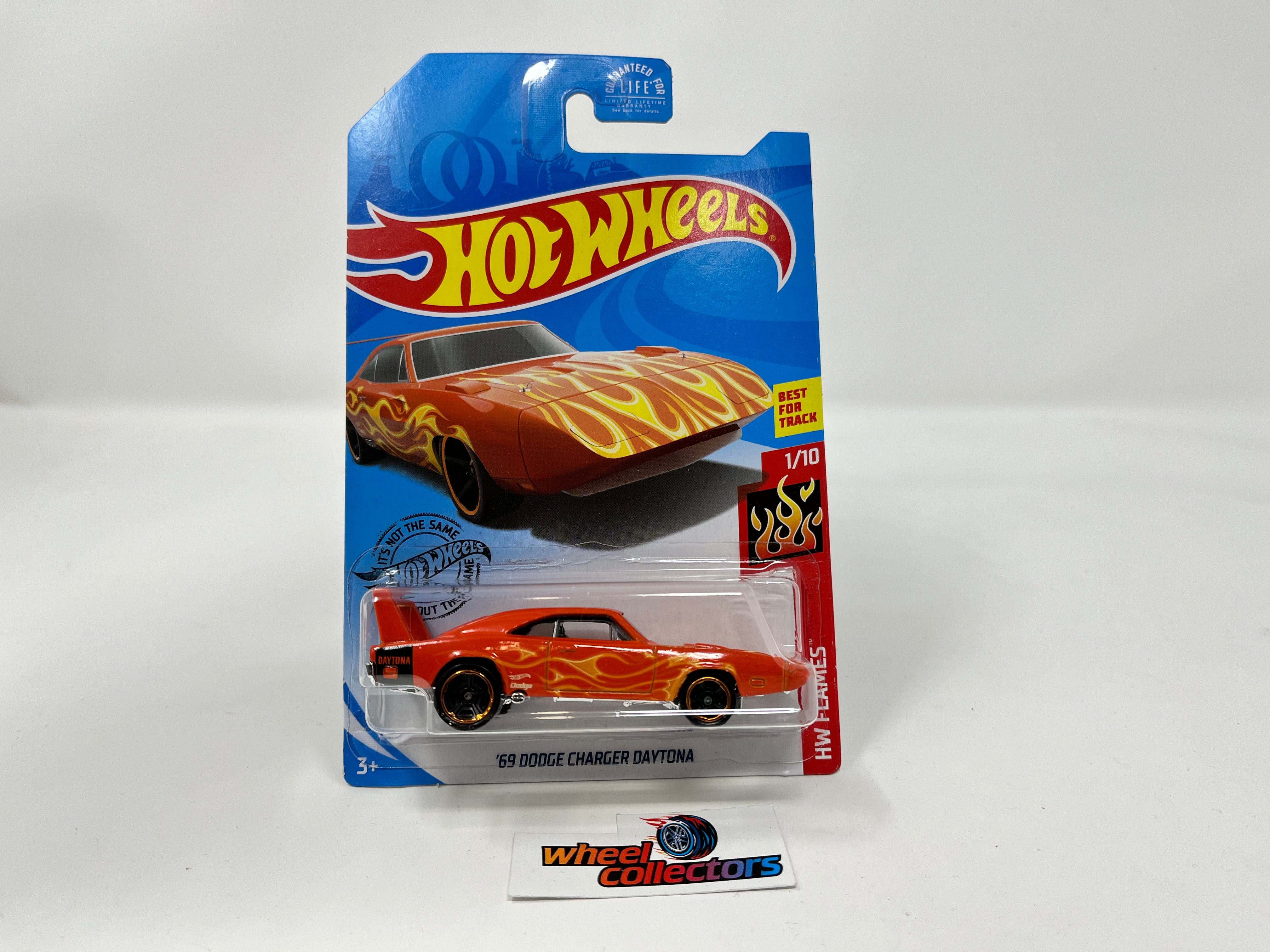 '69 Dodge Charger Daytona * Orange Game Stop Only * 2019 Hot Wheels ...