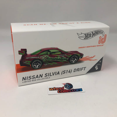 Nissan Silvia S14 Drift * Hot Wheels ID Car Series Limited Run Collectible