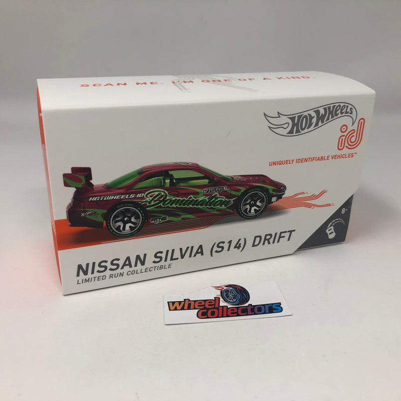 Nissan Silvia S14 Drift * Hot Wheels ID Car Series Limited Run Collectible