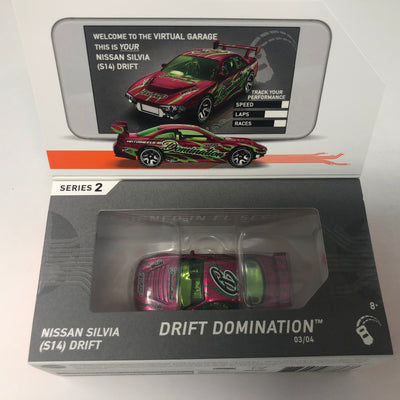 Nissan Silvia S14 Drift * Hot Wheels ID Car Series Limited Run Collectible