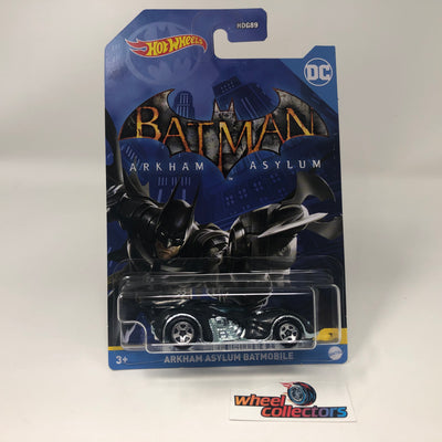 Arkham Asylum Batmobile * 2022 Hot Wheels DC BATMAN Series Case B Release