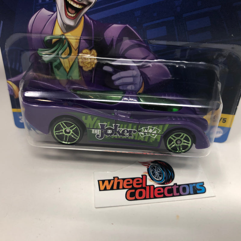 Power Pistons Joker * 2022 Hot Wheels DC BATMAN Series Case B Release