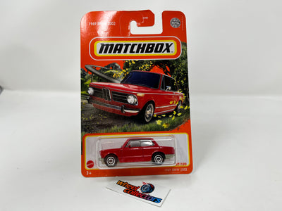 1969 BMW 2002 #87 * Red * Matchbox Basic Series